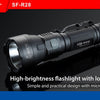 Lampe torche Niteye SFR28 rechargeable - 1500 lumens
