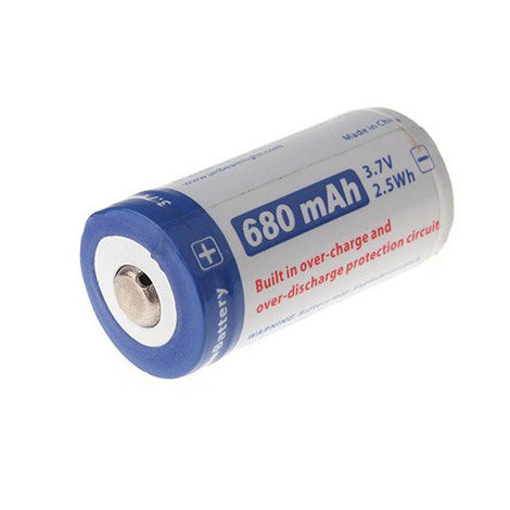 Batterie Niteye 16340 680mAh
